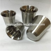 Double wall stainless steel coffee cup